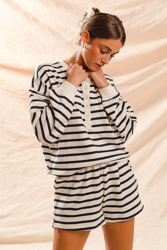 The Marlowe Striped Lounge Set