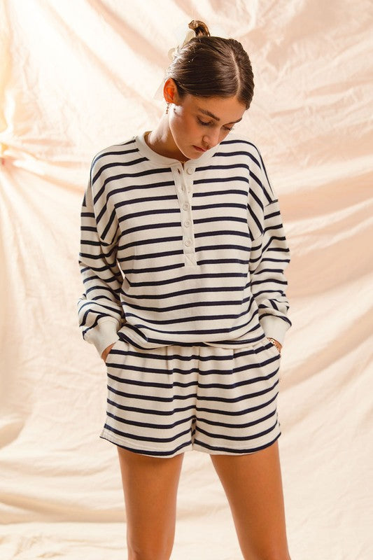 The Marlowe Striped Lounge Set