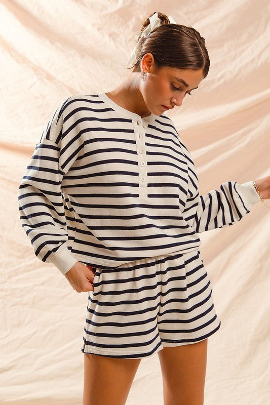 The Marlowe Striped Lounge Set