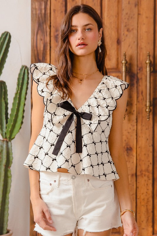 The Bella Bow Blouse