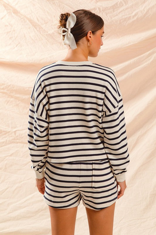 The Marlowe Striped Lounge Set
