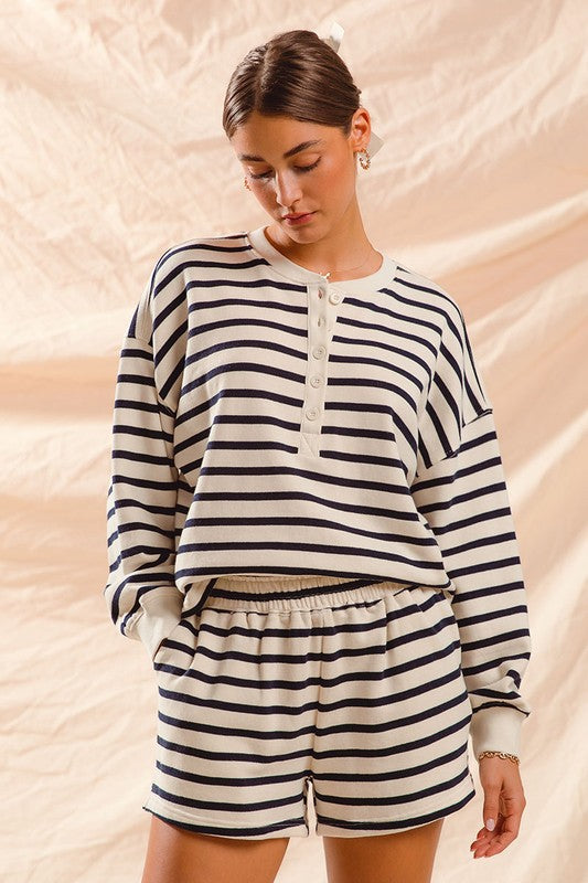 The Marlowe Striped Lounge Set