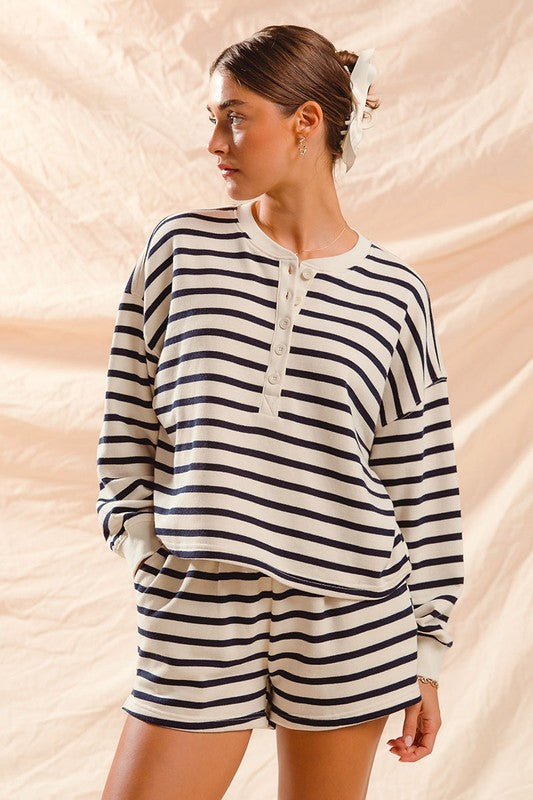The Marlowe Striped Lounge Set