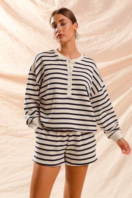 The Marlowe Striped Lounge Set