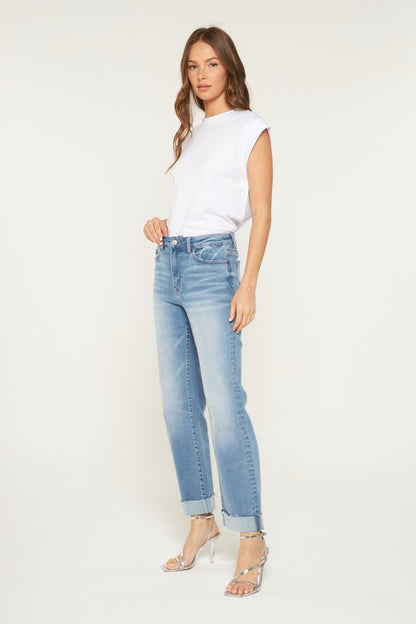 The Sloane Cuffed Straight Jean