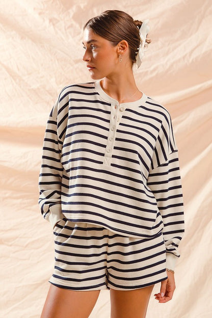 The Marlowe Striped Lounge Set