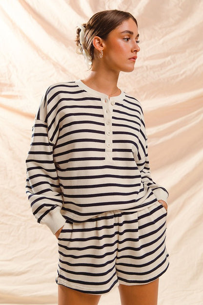 The Marlowe Striped Lounge Set